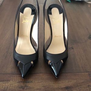 Christian Louboutin black heels